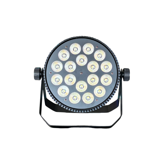 PAR LED 18X18W INDOOR RGBWA+UV - 16 NO CASE