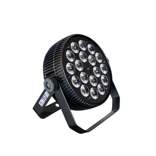 PAR LED 18X18W INDOOR RGBWA+UV - 16 NO CASE