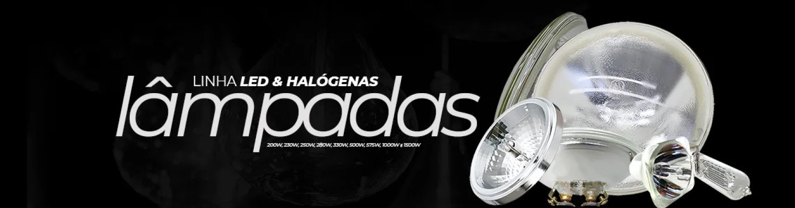 Linha Led & Halógenas Lâmpadas